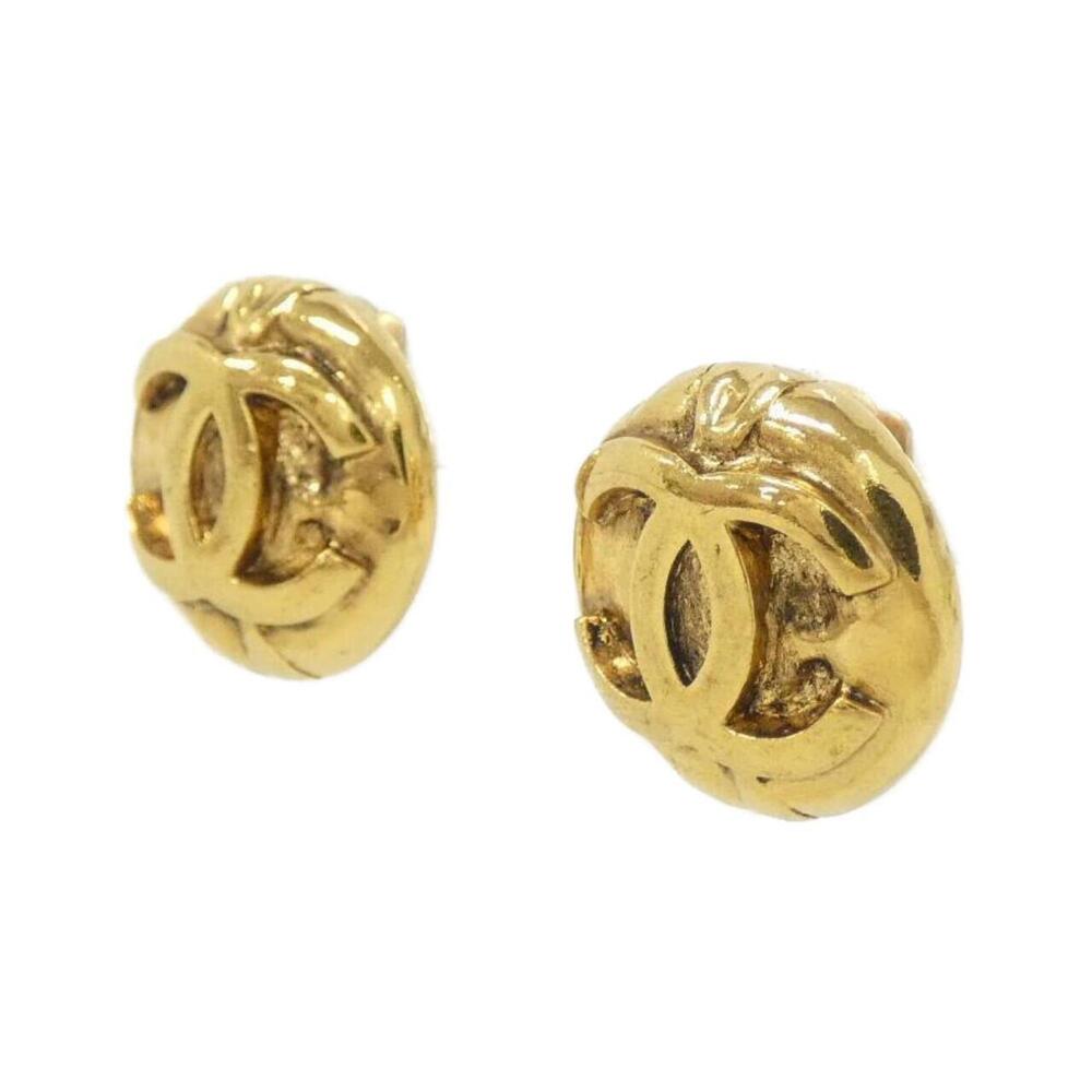 CHANEL Authentic Gold Earrings - Picture 2 of 3